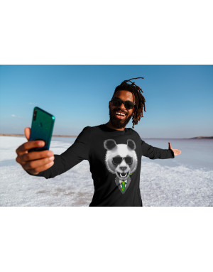 T-shirt ML 3D animé PANDA