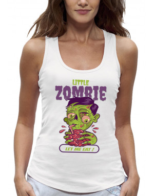 Débardeur 3D animé LITTLE ZOMBIE