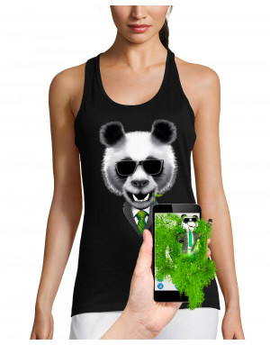 Débardeur 3D animé PANDA