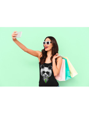 Débardeur 3D animé PANDA