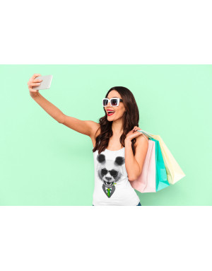 Débardeur 3D animé PANDA
