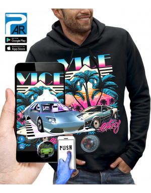Sweat à capuche 3D animé VICE CITY