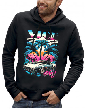 Sweat à capuche 3D animé VICE CITY