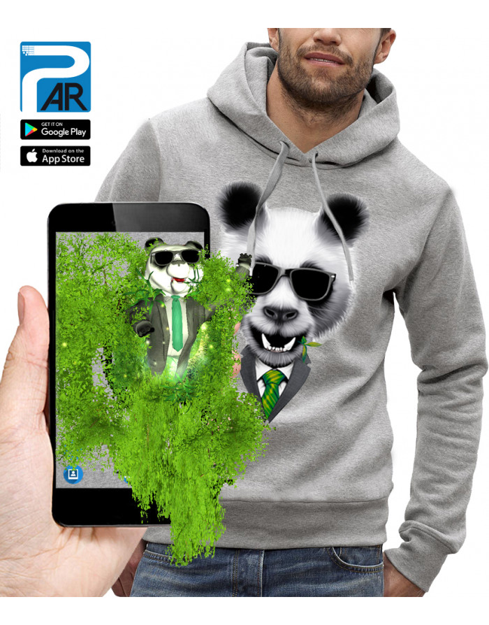 Sweat à capuche 3D animé PANDA