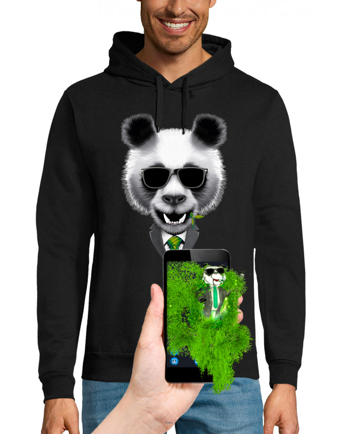 Sweat à capuche 3D animé PANDA