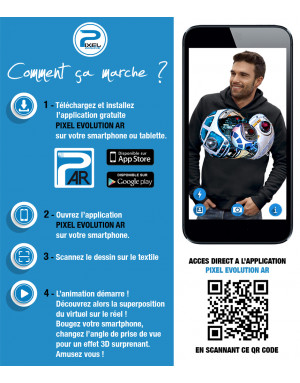 Sweat à capuche 3D animé DROIDE