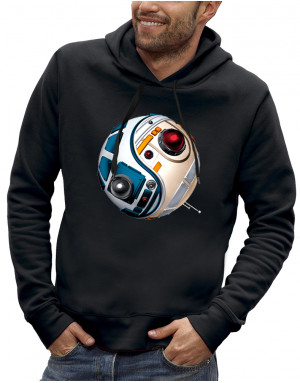 Sweat à capuche 3D animé DROIDE